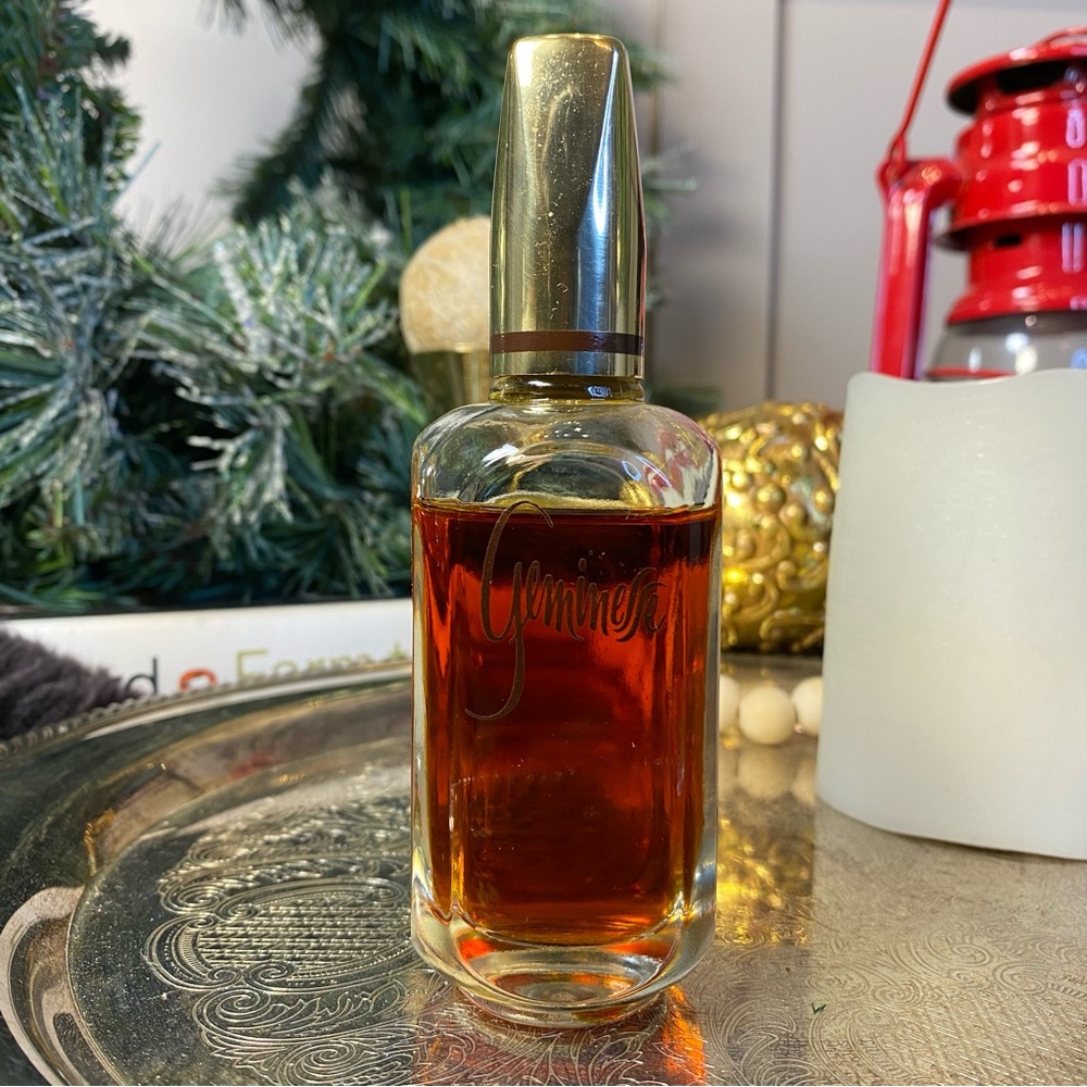 Vintage Geminesse Cooling Cologne Splash by Max Factor  Rare 1978 2.5 Oz 75ml